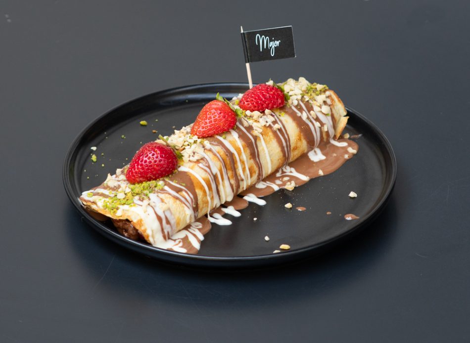 ÇİKOLATALI KREP SARMA